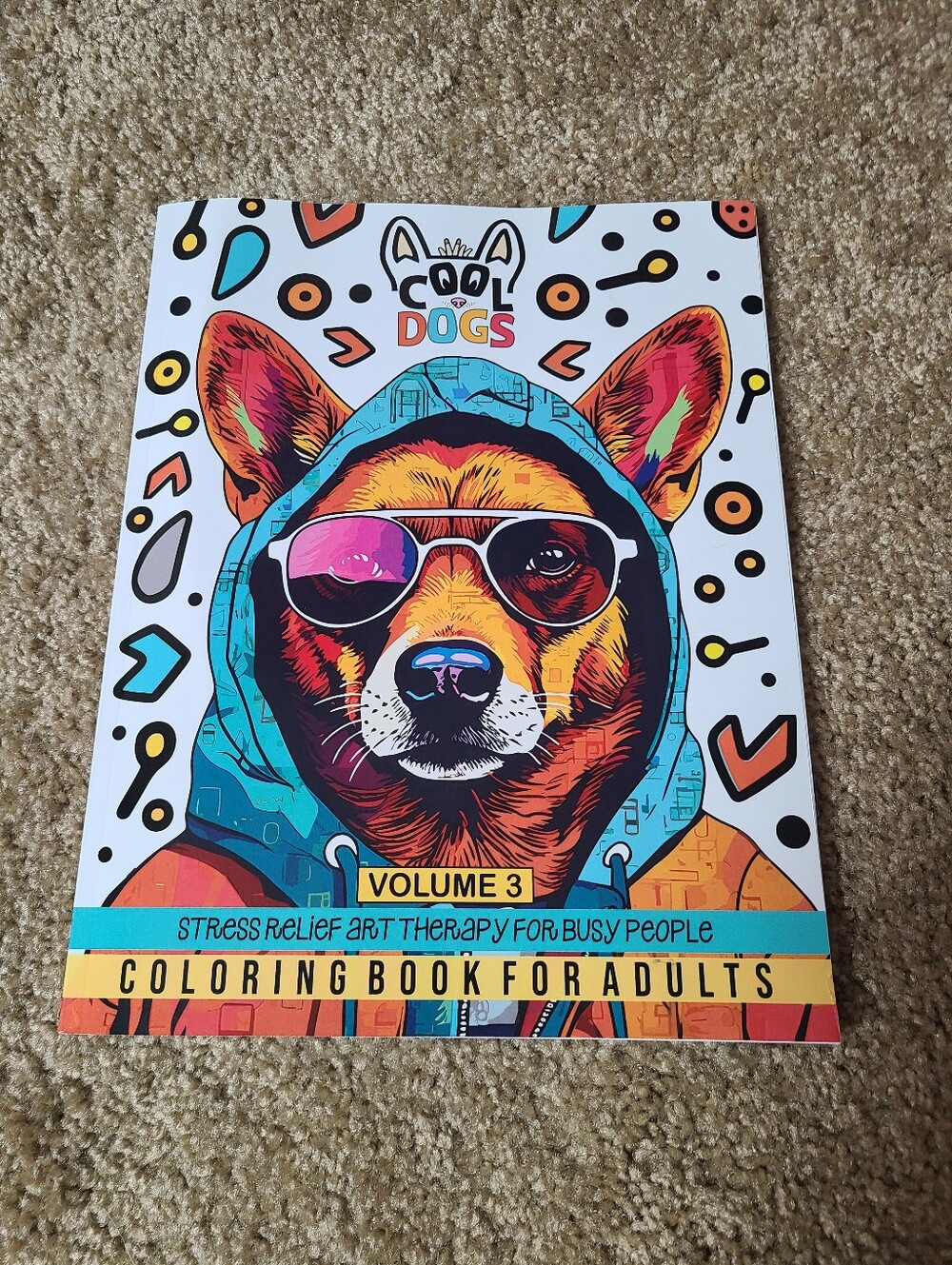 Cool Dogs coloring book